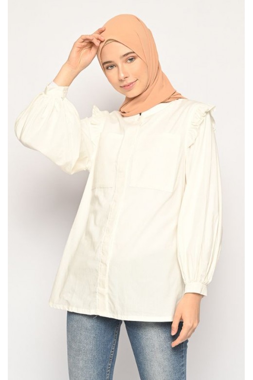 Marisa Blouse White